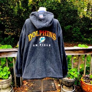 Miami Dolphins reversible stadium jacket
